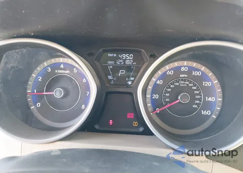 2013 Hyundai Elantra Gls из США, поврежденный, VIN KMHDH4AE0DU920846